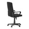 Kancelářská židle Autronic Kancelářská židle, černý plast, černý látka, kolečka pro tvrdé podlahy (KA-L607 BK2) (10)