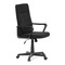 Kancelářská židle Autronic Kancelářská židle, černý plast, černý látka, kolečka pro tvrdé podlahy (KA-L607 BK2) (12)