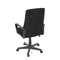 Kancelářská židle Autronic Kancelářská židle, černý plast, černý látka, kolečka pro tvrdé podlahy (KA-L607 BK2) (18)