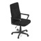 Kancelářská židle Autronic Kancelářská židle, černý plast, černý látka, kolečka pro tvrdé podlahy (KA-L607 BK2) (23)