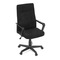 Kancelářská židle Autronic Kancelářská židle, černý plast, černý látka, kolečka pro tvrdé podlahy (KA-L607 BK2) (24)