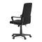 Kancelářská židle Autronic Kancelářská židle, černý plast, černý látka, kolečka pro tvrdé podlahy (KA-L607 BK2) (6)