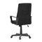 Kancelářská židle Autronic Kancelářská židle, černý plast, černý látka, kolečka pro tvrdé podlahy (KA-L607 BK2) (7)
