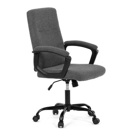 Kancelářské křeslo Autronic Kancelářské křeslo, šedá látka, kovový kříž (KA-Y391 GREY2) (11)