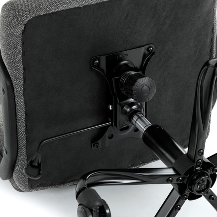 Kancelářské křeslo Autronic Kancelářské křeslo, šedá látka, kovový kříž (KA-Y391 GREY2) (35)