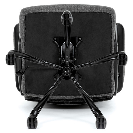 Kancelářské křeslo Autronic Kancelářské křeslo, šedá látka, kovový kříž (KA-Y391 GREY2) (39)