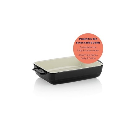 Servírovací a zapékací miska Kela KL-15292 Malin keramická světle šedá 32,0x19,0x6,5cm (4)