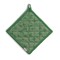Podložka pod hrnec Kela KL-12819 Cora 100% bavlna světle zelená/zelený vzor 20,0x20,0cm (1)
