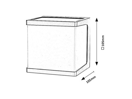 Venkovní nástěnné svítidlo Rabalux 77094 Rennes LED IP54 10W černá 4000K (4)