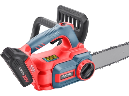 Aku řetězová pila Extol Premium 8891920 SHARE20V, BRUSHLESS, 30cm, 2Ah (7)