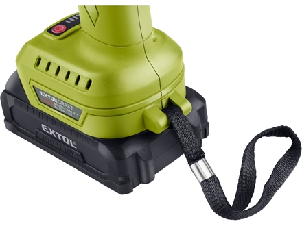 Aku zahradnícké nůžky Extol Craft 402456, BRUSHLESS, 20V Li-ion, 2Ah (6)