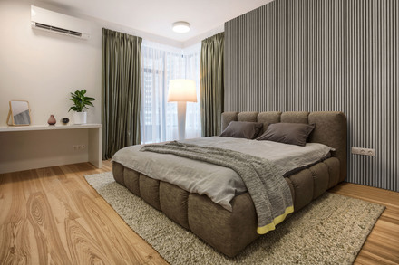 Akustický panel G21 270x60,5x2,1 cm, šedý dub (7)