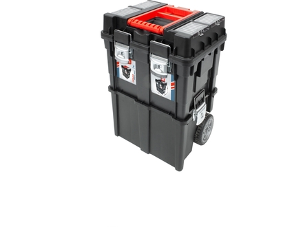 Kufr na nářadí Extol Premium 8856084 na kolečkách HD LOGIC, 450x350x645mm