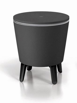 Zahradní stůl Keter Cool Bar šedý/bílý (1)