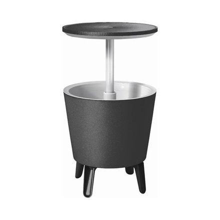 Zahradní stůl Keter Cool Bar šedý/bílý