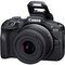 Kompaktní fotoaparát s vyměnitelným objektivem Canon EOS R100 + RF-S18-45 IS STM Travel KIT, černý (7)