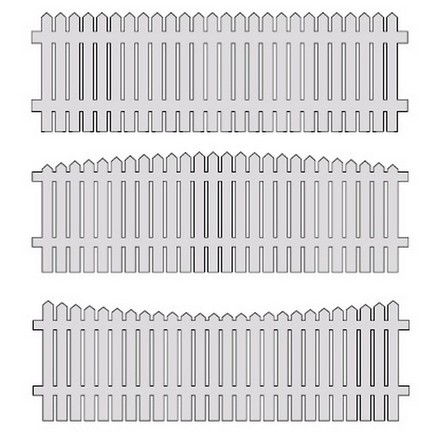 Plotová plaňka G21 Light Wood 100 cm, WPC (2)