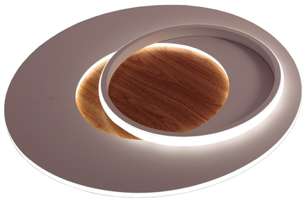 Stropní svítidlo Avide (9572048) THEO, d50cm, 65W, 4520lm, dřevo (2)