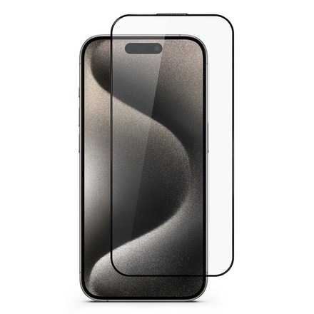 Ochranné sklo Epico Sapphire Edge to Edge Glass IM iPhone 15 Pro Max