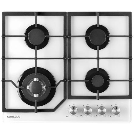 Plynová varná deska Concept PDV7460wh WHITE