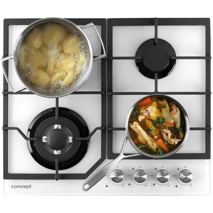 Plynová varná deska Concept PDV7460wh WHITE (3)