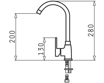 Páková vodovodní baterie Pyramis BELLO SNOW (090918601) (1)