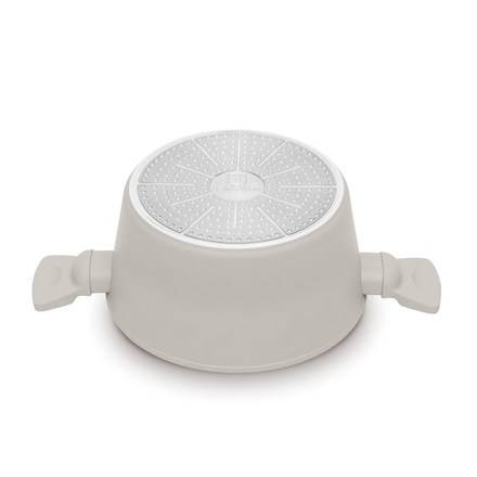 Kastrol s poklicí s titanovým povrchem Berlingerhaus BH-8071 24 cm Sahara Collection (2)