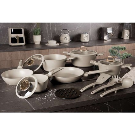 Sada nádobí s titanovým povrchem Berlingerhaus BH-8081 15 ks Sahara Collection (1)