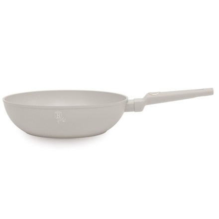 WOK pánev s poklicí s titanovým povrchem Berlingerhaus BH-8063 28 cm Sahara Collection (1)
