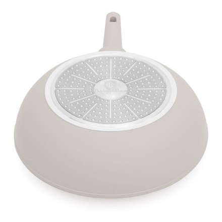 WOK pánev s poklicí s titanovým povrchem Berlingerhaus BH-8063 28 cm Sahara Collection (2)