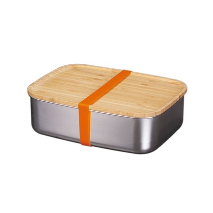 Box na oběd s bambusovým víkem Berlingerhaus BH-7207, nerezová ocel