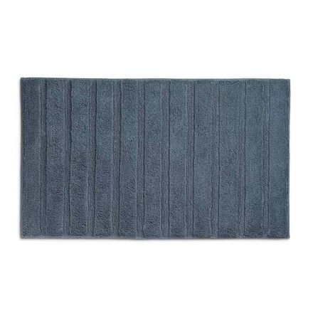 Koupelnová předložka Kela KL-24701 Megan 100% bavlna kouřově modrá 80,0x50,0x1,6cm