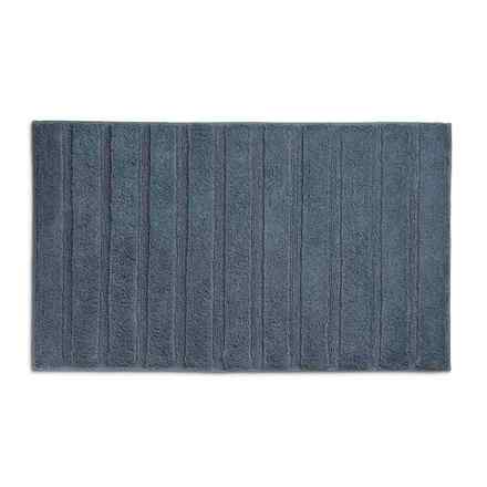 Koupelnová předložka Kela KL-24701 Megan 100% bavlna kouřově modrá 80,0x50,0x1,6cm