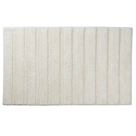 Koupelnová předložka Kela KL-23580 Megan 65x55 cm bavlna šedobílá