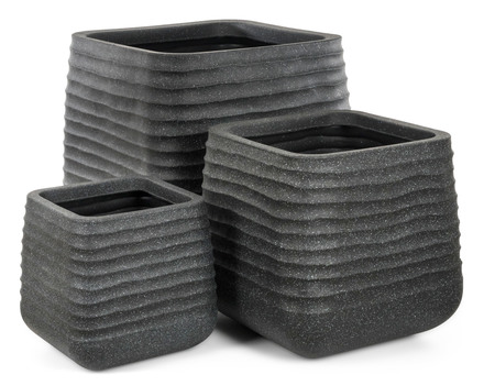 Květináč G21 Lava Cube 38 x 38 x 37 (2)