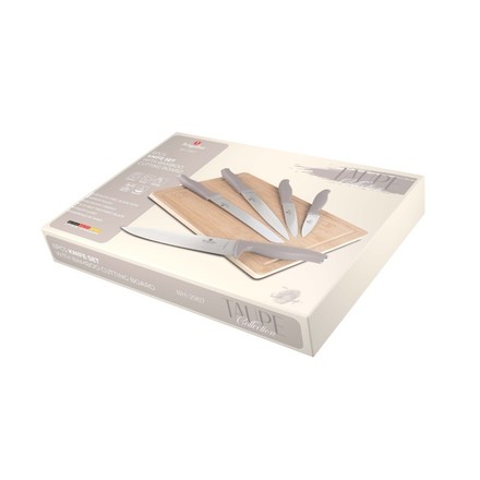 Sada nožů Berlingerhaus BH-2967 s prkénkem 6 ks Taupe Collection (2)