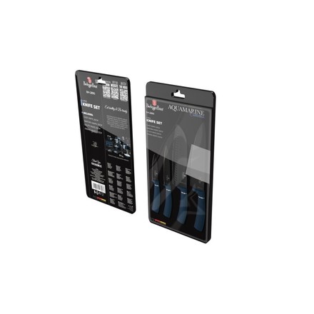 Sada nožů Berlingerhaus BH-2890 s nepřilnavým povrchem 4 ks Aquamarine Metallic Line (1)