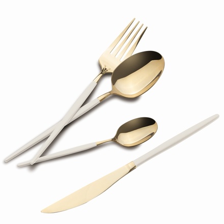 Sada příborů Berlingerhaus BH-3070 nerez 24 ks leštěná Sahara - Champagne (1)