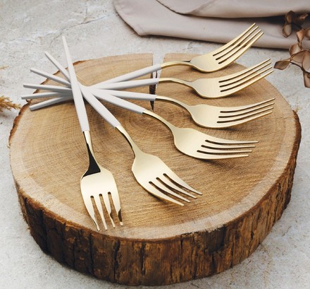 Sada příborů Berlingerhaus BH-3070 nerez 24 ks leštěná Sahara - Champagne (6)