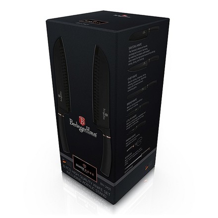 Sada nožů Berlingerhaus BH-2421 ve stojanu 8 ks Black Rose Collection (7)