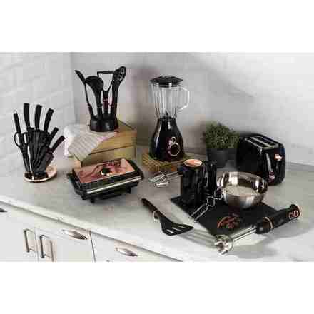 Sada nožů Berlingerhaus BH-2421 ve stojanu 8 ks Black Rose Collection (8)