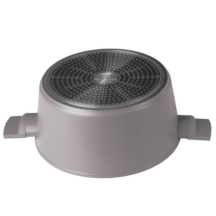 Kastrol s titanovým povrchem Berlingerhaus BH-8103 s poklicí 30 cm Taupe Collection (5)