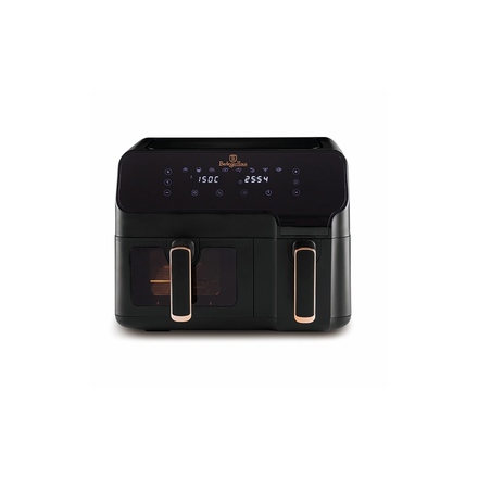 Horkovzdušná fritéza Berlingerhaus BH-9467 dvojitá 5,5 + 3,5 l Black Rose Collection