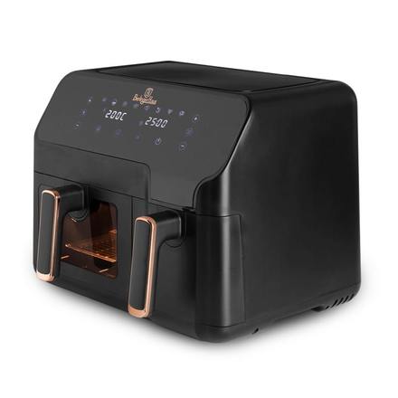Horkovzdušná fritéza Berlingerhaus BH-9467 dvojitá 5,5 + 3,5 l Black Rose Collection (1)