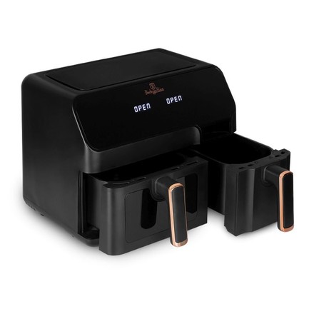 Horkovzdušná fritéza Berlingerhaus BH-9467 dvojitá 5,5 + 3,5 l Black Rose Collection (2)