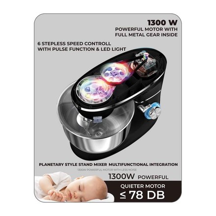 Kuchyňský robot Berlingerhaus BH-9512 1300 W Matte Black Collection (2)