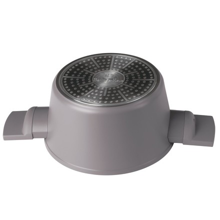 Kastrol s titanovým povrchem Berlingerhaus BH-8100 s poklicí 20 cm Taupe Collection (2)