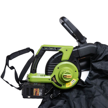 Aku fukar/vysavač listí Procraft VB20 (bez baterie a nabíječky) (4)