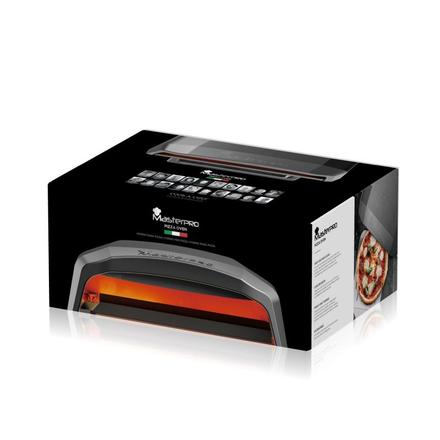 Plynová trouba na pizzu Bergner BGMP-9169-BK-DE 500° C (7)