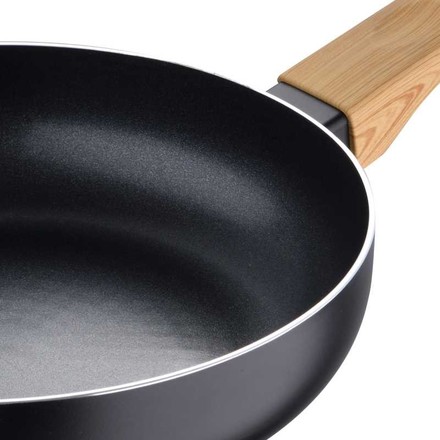 Pánev s nepřilnavým povrchem Bergner BG-34623-BK 24 cm Earth Black (5)